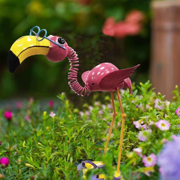 1pc Metal Flamingo - Image 4