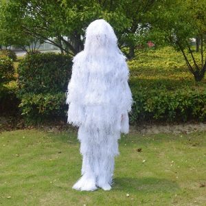 1pc White Snow Ghillie Suit