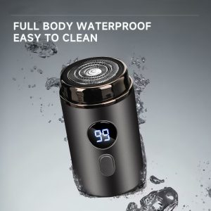 A Must-Have Men Powerful Yet Quiet, Portable Shaver with Digital Display, Making Shaving Convenient.
