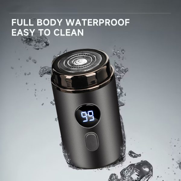A Must-Have Men Powerful Yet Quiet, Portable Shaver with Digital Display, Making Shaving Convenient.