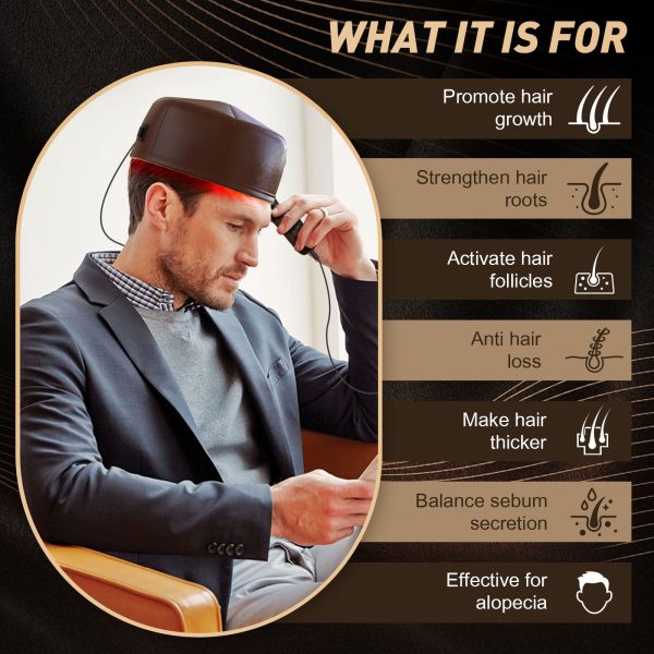 Professional Laser Hair Growth Cap with Red Low-Level Laser - Image 6