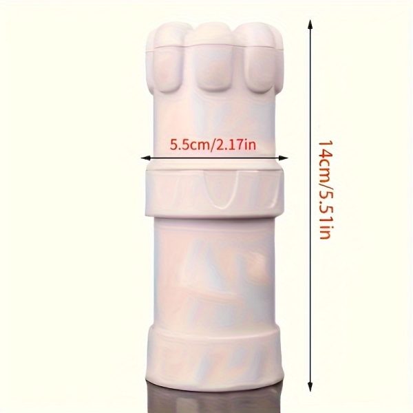 1pc Heavy-Duty Manual Garlic Press, Crusher, Chopper, Peeler - Multi-Purpose Kitchen Tool with Non-Slip Base, Compact Design for Home & Restaurant Use - Easy to Clean & Dishwasher Safe Garlic Pressor, Culinary Accessory, Practical Kitchenware, Food Prep, Ergonomic Handle, Durable Plastic, Professional Cooks - Image 5